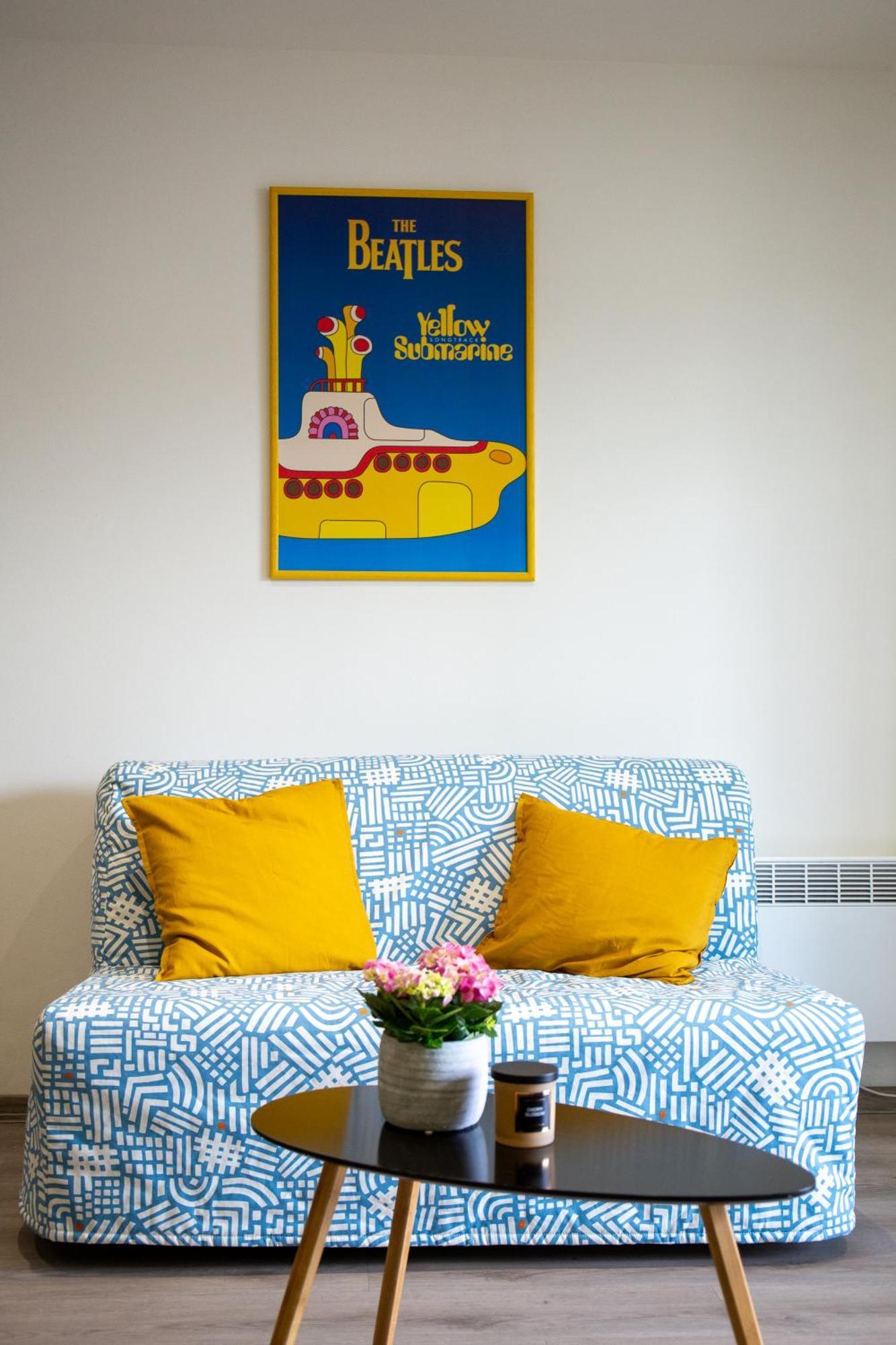 Apartman Yellow Submarine Se Slunnou Terasou Кутна-Гора Экстерьер фото